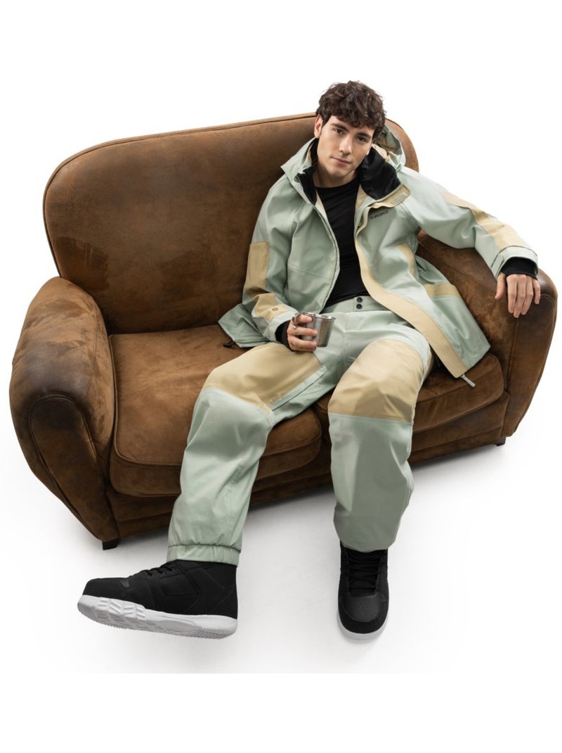 Pantalón snowboard oversize hombre hombre p4 yama olive Verde - Kiabi