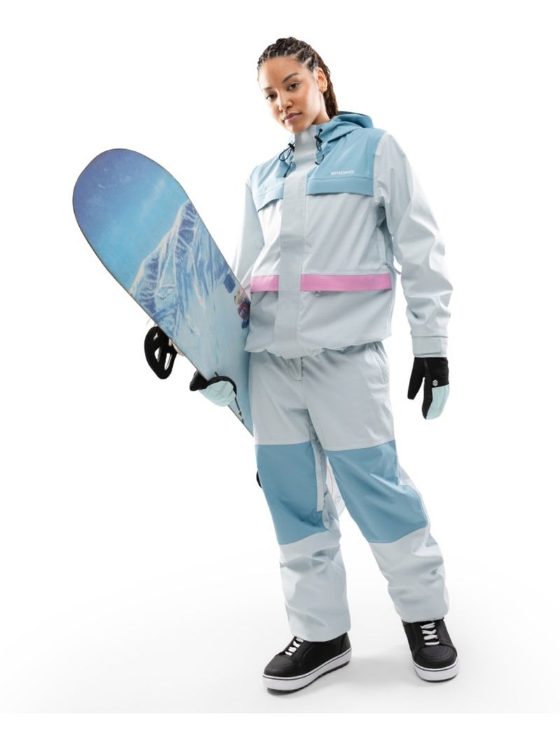 Pantalón snowboard oversize mujer mujer p4-w yama light Azul - Kiabi