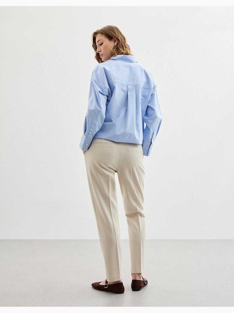 Pantalon 'Tailored', MO Fashion Beige - Kiabi