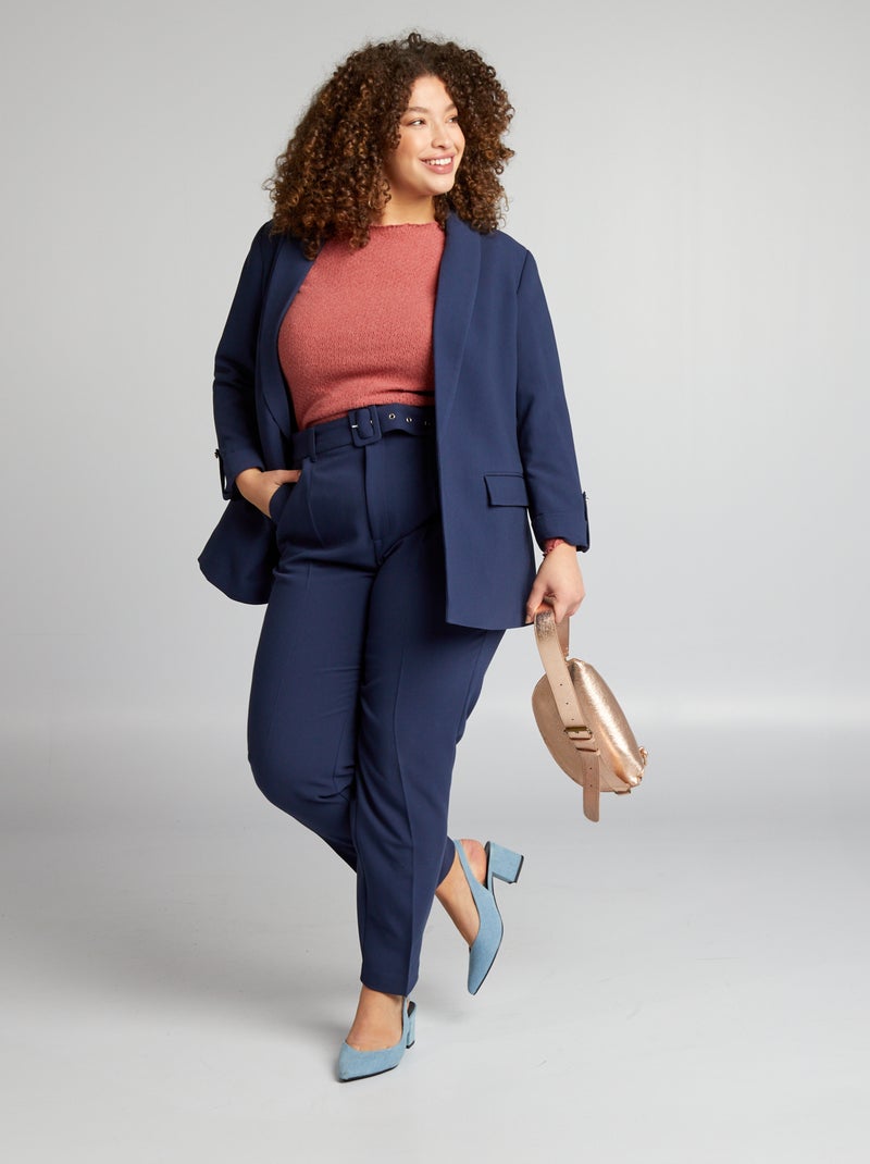 Pantalón tapered Azul - Kiabi