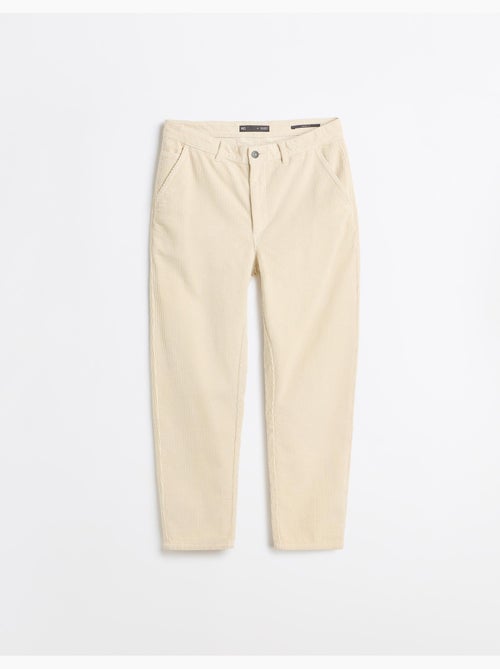 Pantalón tapered de pana, mo fashion - Kiabi Pantalón tapered de pana, mo fashion - Kiabi