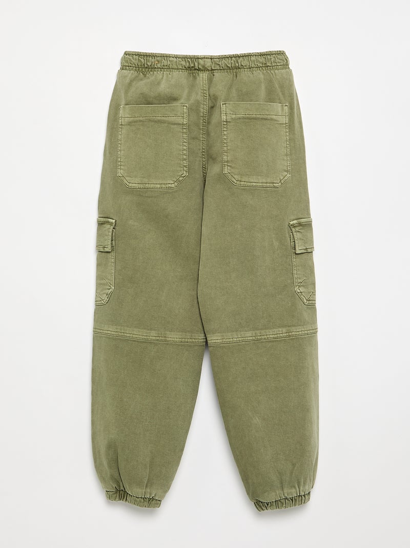 Pantalón tipo chándal Verde - Kiabi