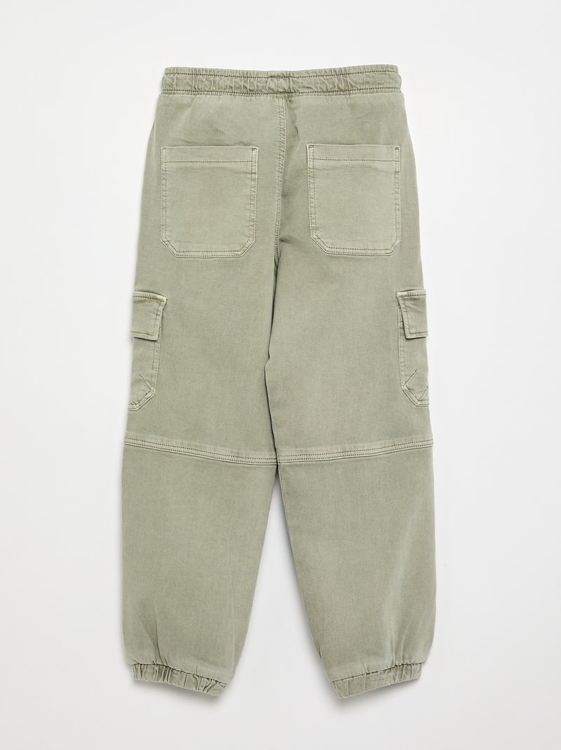 Pantalón tipo chándal Verde - Kiabi