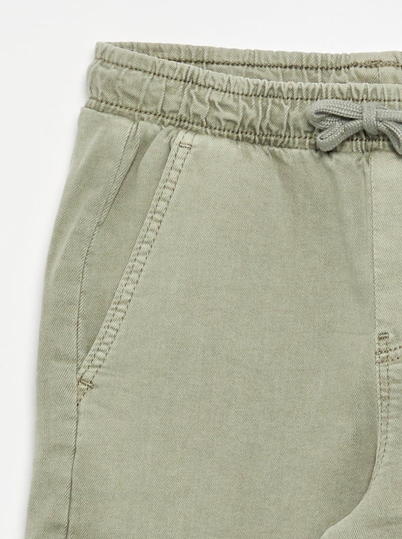 Pantalón tipo chándal Verde - Kiabi