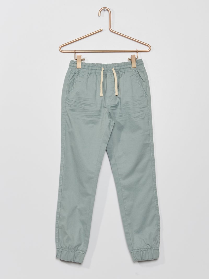 Pantalón tipo 'jogger' azul - Kiabi
