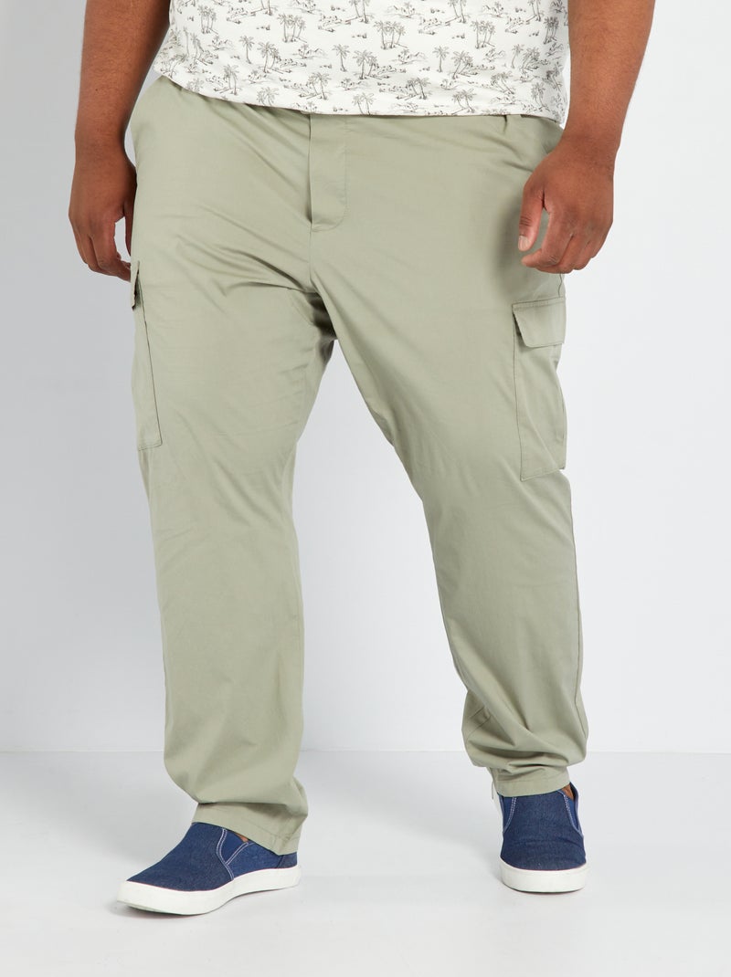 Pantalón tipo 'jogger' gris - Kiabi