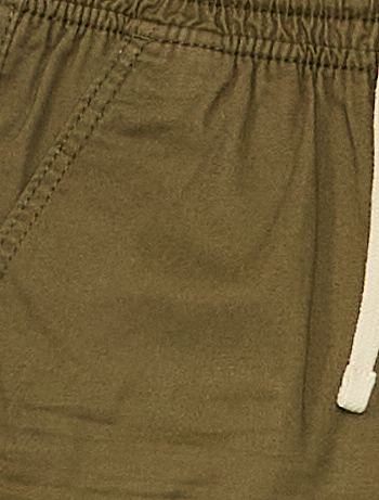 Pantalón tipo 'jogger' - KAKI - Kiabi - 8.00€