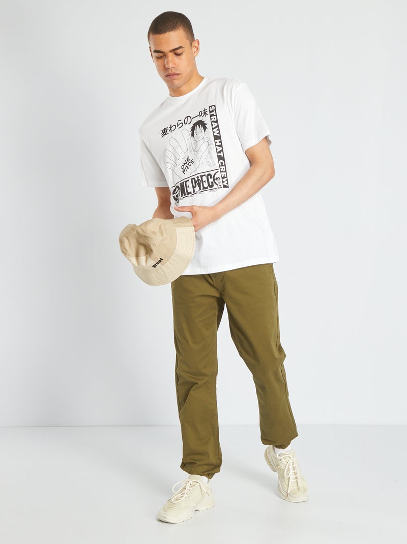 Pantalón tipo 'jogger' KAKI - Kiabi