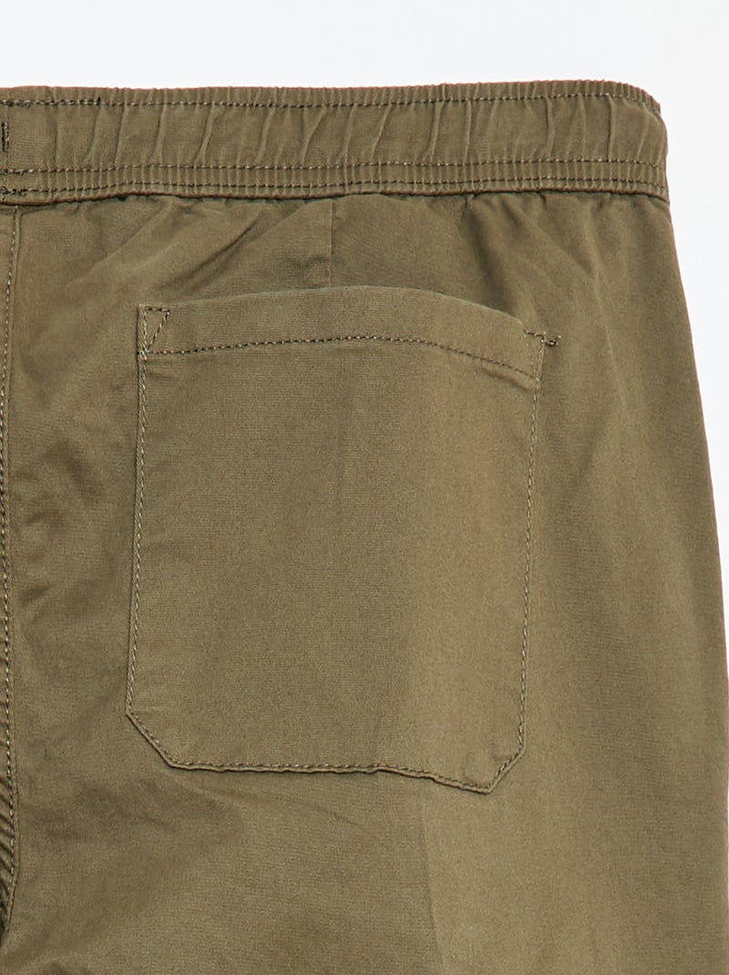 Pantalón tipo 'jogger' Kaki - Kiabi