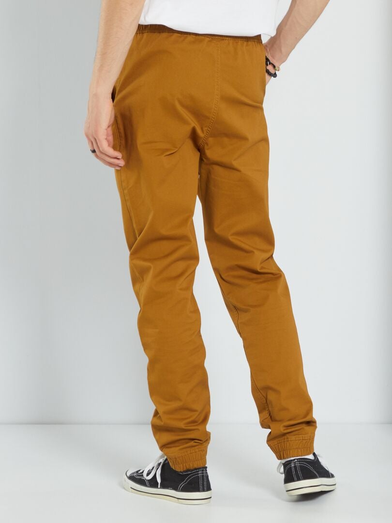 Pantalón tipo 'jogger' KAKI - Kiabi