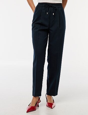 Pantalón tipo jogger liso