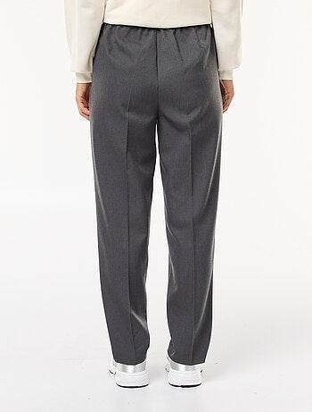 Pantalón tipo jogger liso