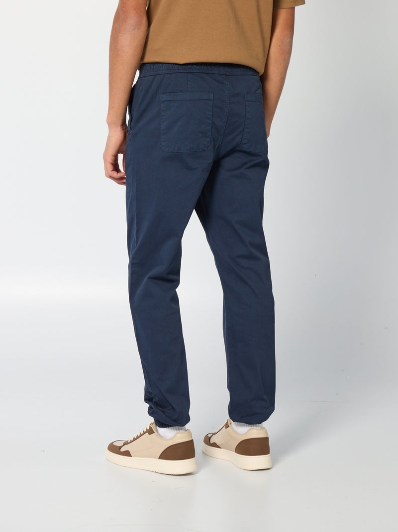 Pantalón tipo 'jogger' Negro - Kiabi