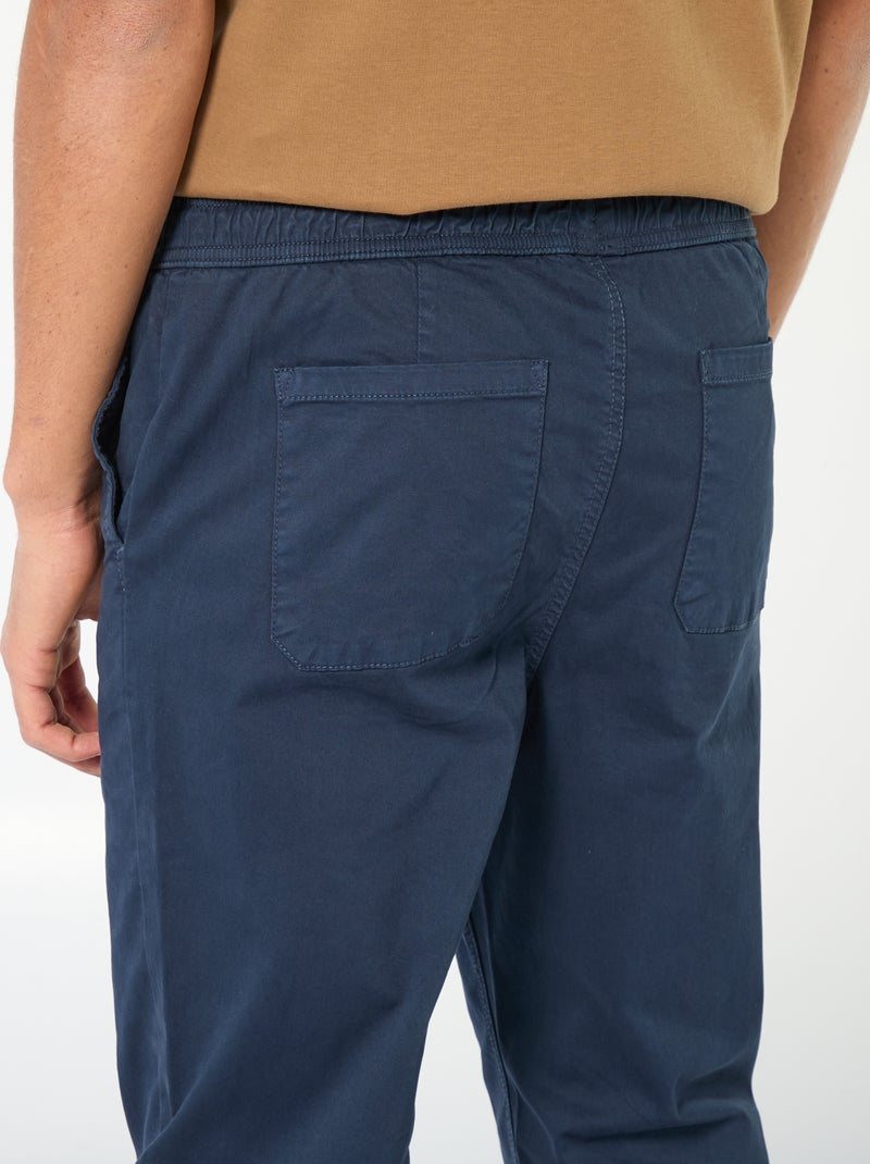 Pantalón tipo 'jogger' Negro - Kiabi