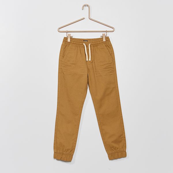 Pantalón tipo 'jogger' Niño 3-12 años - VERDE - Kiabi - 9,00€