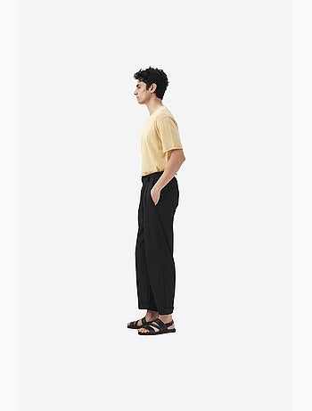 Pantalón traje algodón lino giesto