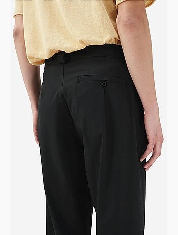 Pantalón traje algodón lino giesto