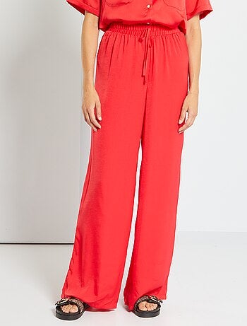 Pantalones anchos de - Kiabi