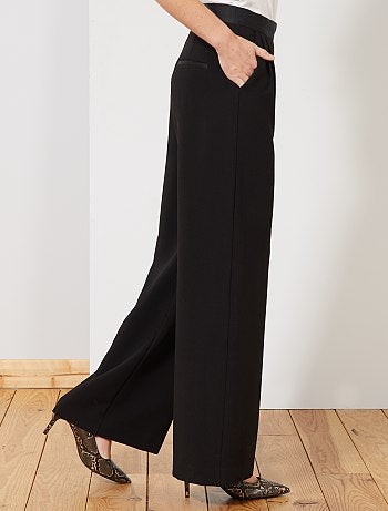 Pantalón vaporoso con pinzas - Kiabi