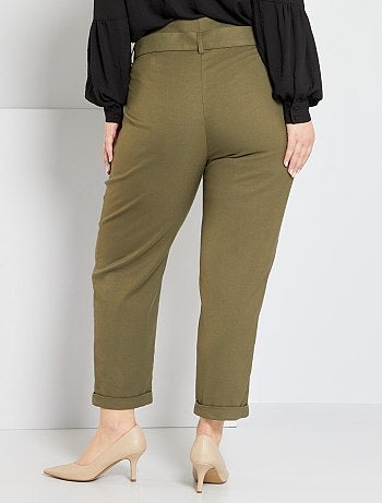 Pantalones de - caqui - Kiabi