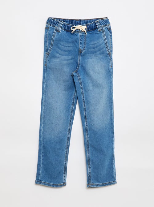 Pantalón vaquero - colección fácil de poner - Kiabi