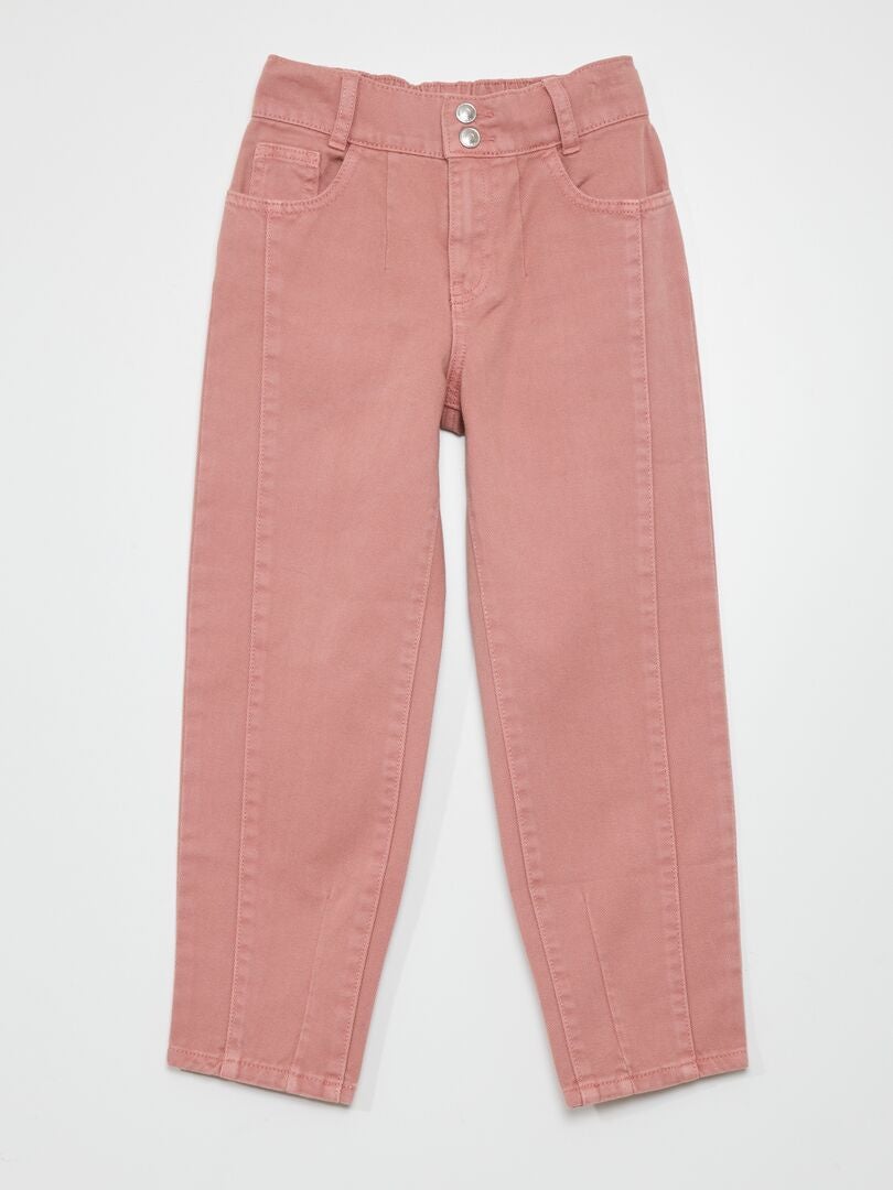 Pantalon discount vaquero rosa