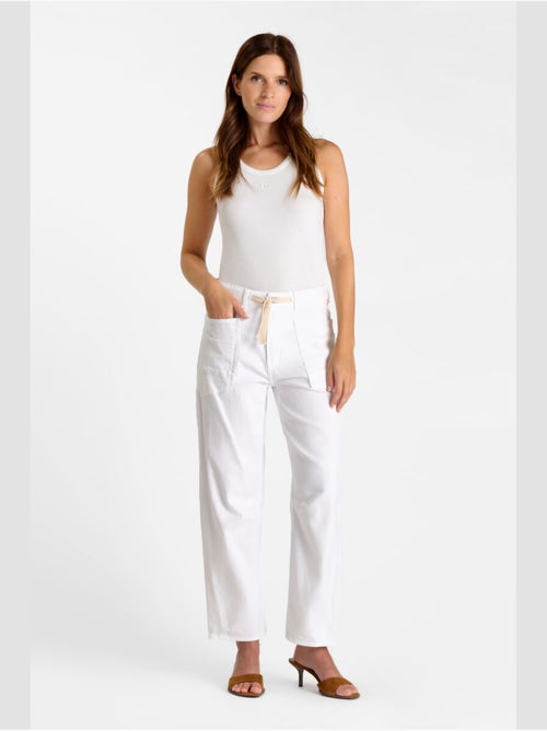 Pantalón vaquero amplio y holgado madie - Kiabi Pantalón vaquero amplio y holgado madie - Kiabi