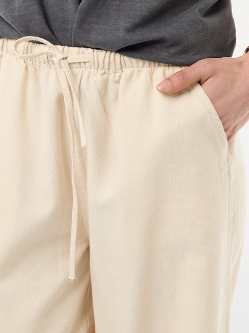 Pantalón vaquero ancho - Kiabi