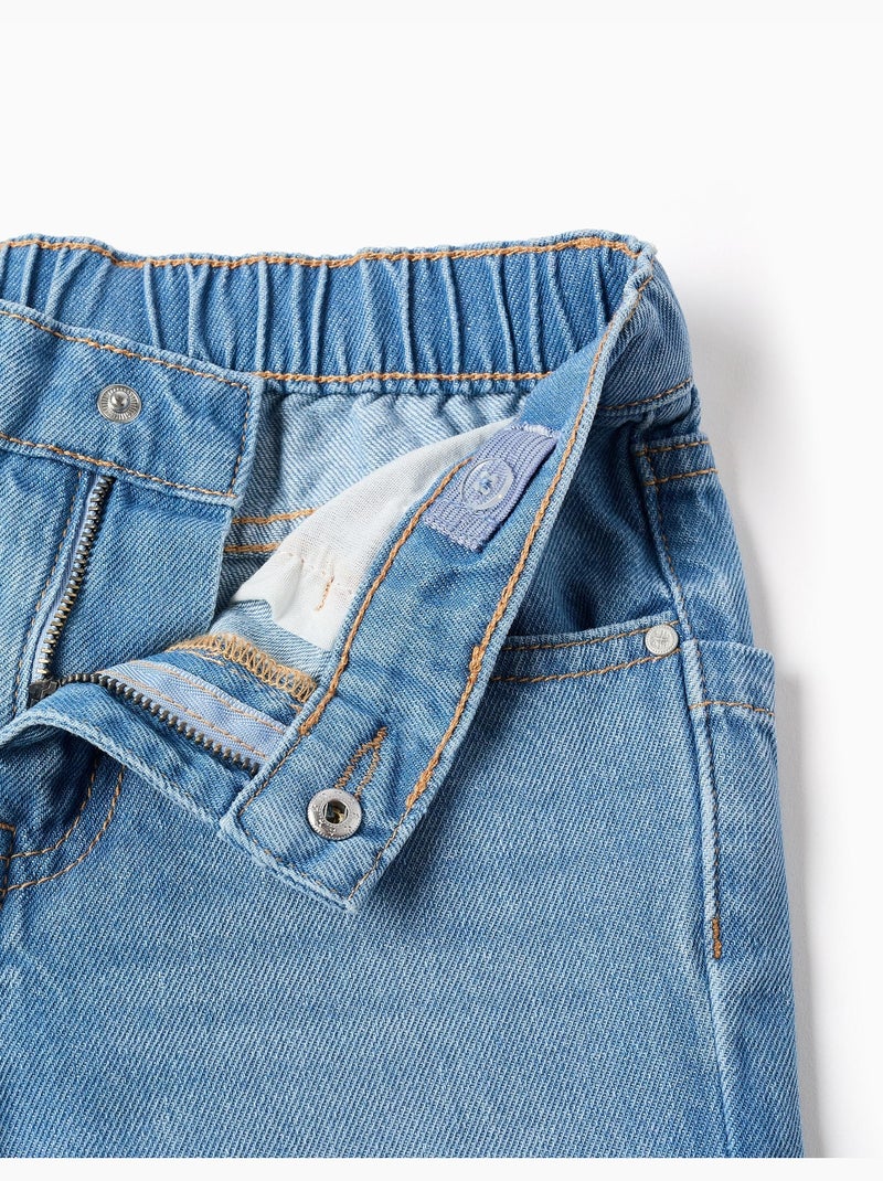 Pantalón vaquero baggy Azul claro - Kiabi