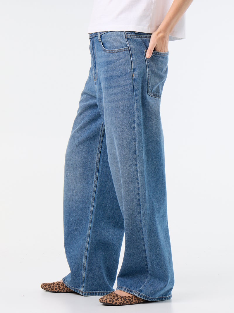 Pantalón vaquero baggy Azul - Kiabi