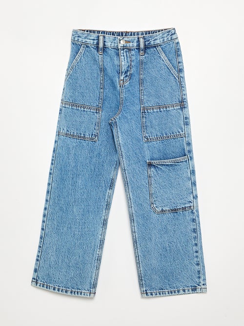 Pantalón vaquero baggy - Kiabi