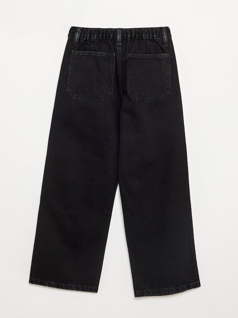 Pantalón vaquero baggy Gris - Kiabi