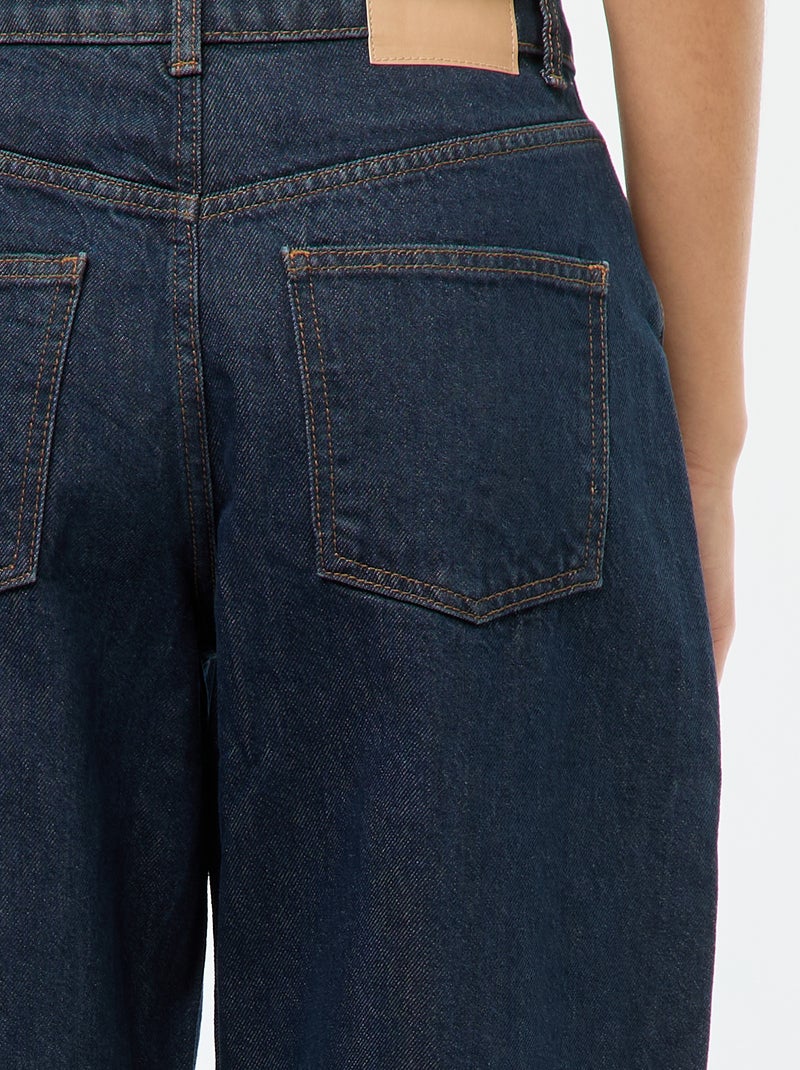 Pantalón vaquero barrel fit Azul - Kiabi