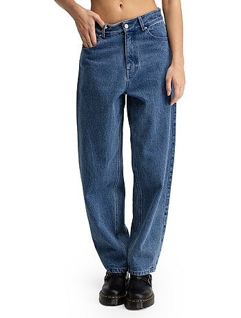 Pantalón vaquero barrel mujer lifestyle mujer voyager-w