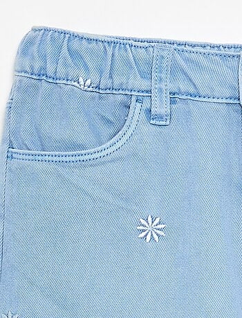Pantalón vaquero bordado