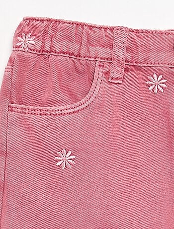 Pantalón vaquero bordado