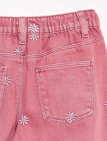 Pantalón vaquero bordado