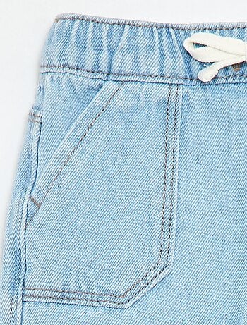 Pantalón vaquero con cintura elástica