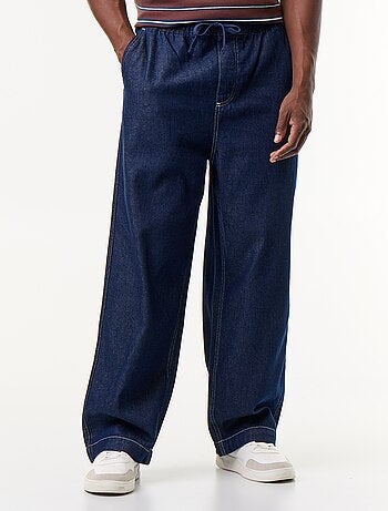 Pantalón vaquero con cintura elástica