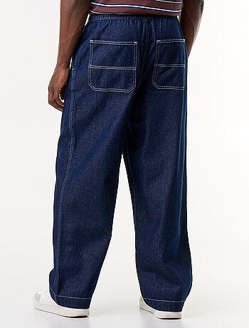 Pantalón vaquero con cintura elástica