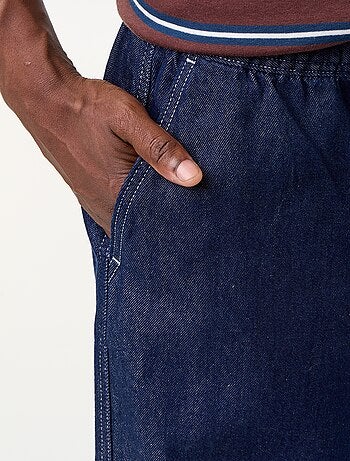 Pantalón vaquero con cintura elástica