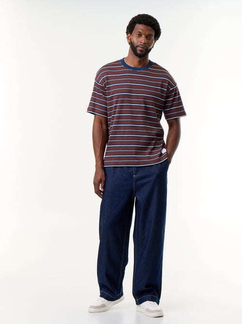 Pantalón vaquero con cintura elástica - Kiabi