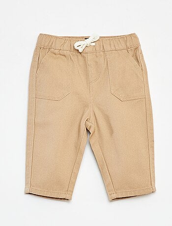Pantalón vaquero con cintura elástica