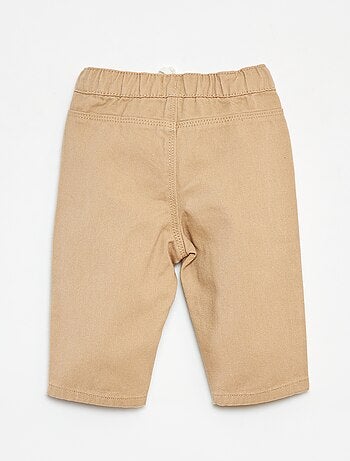 Pantalón vaquero con cintura elástica