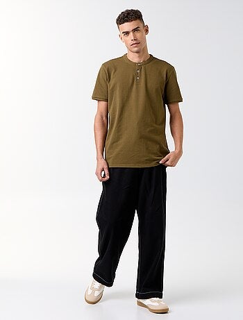 Pantalón vaquero con cintura elástica