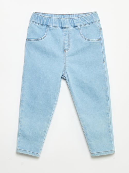 Pantalón vaquero con dobladillo en el bajo - Kiabi Pantalón vaquero con dobladillo en el bajo - Kiabi