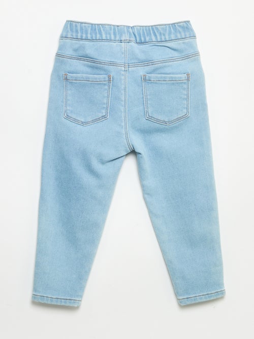 Pantalón vaquero con dobladillo en el bajo - Kiabi Pantalón vaquero con dobladillo en el bajo - Kiabi
