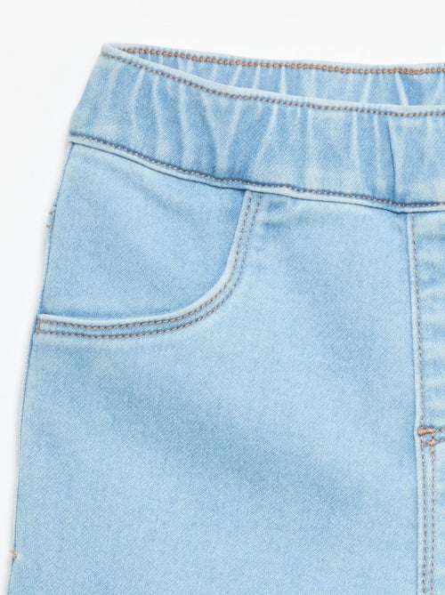 Pantalón vaquero con dobladillo en el bajo - Kiabi Pantalón vaquero con dobladillo en el bajo - Kiabi