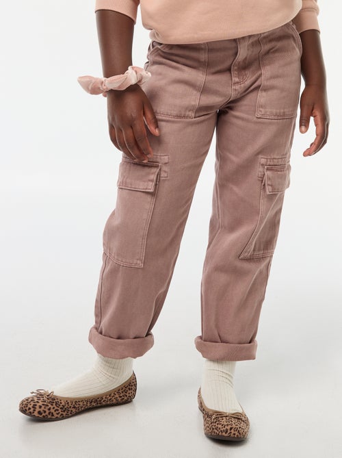 Pantalón vaquero con múltiples bolsillos - Kiabi