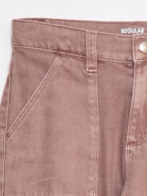 Pantalón vaquero con múltiples bolsillos - Kiabi